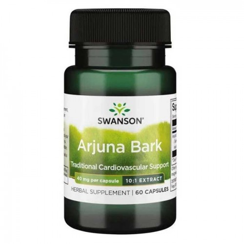 Arjuna Bark (10:1) Extract 40mg 60 caps - Swanson