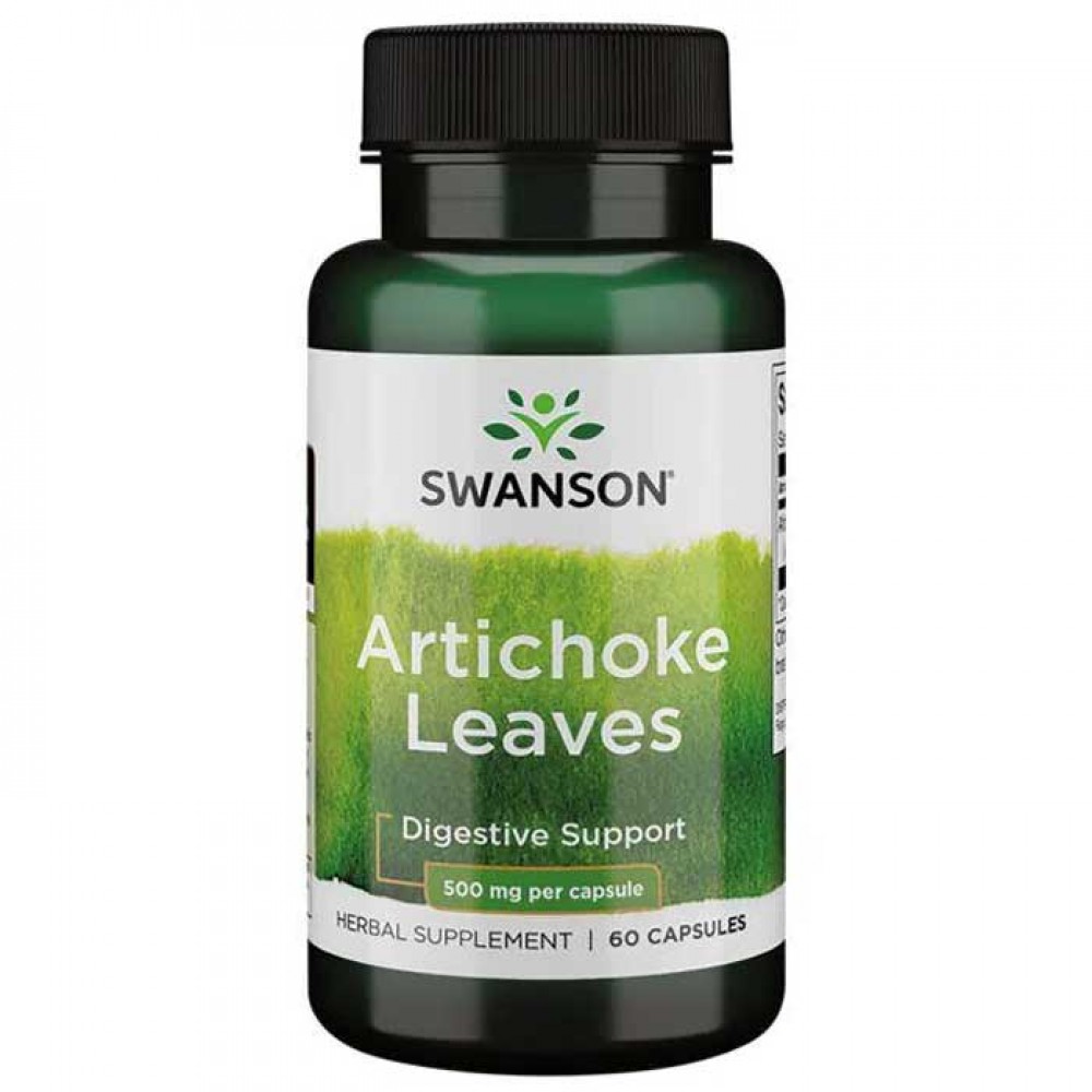Artichoke Leaves 500mg 60 caps - Swanson Premium