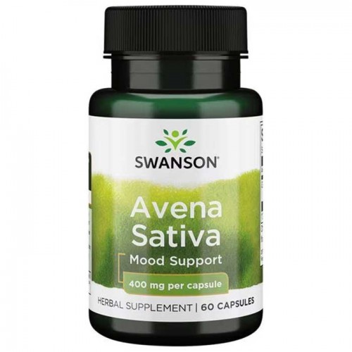 Avena Sativa 400mg 60 caps - Swanson Avena Sativa 400mg 60 caps - Swanson