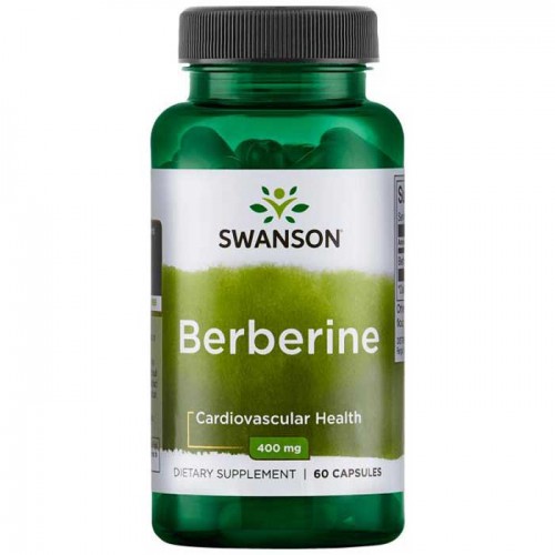 Berberine 400mg 60 caps - Swanson / Χοληστερόλη - Γλυκόζη Berberine 400mg 60 caps - Swanson / Χοληστερόλη - Γλυκόζη