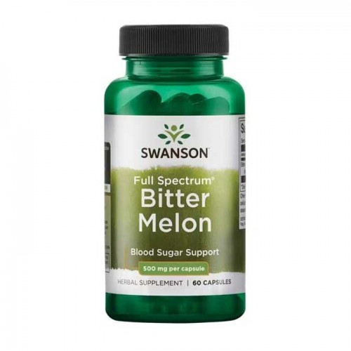 Bitter Melon 500mg 60 caps Full Spectrum - Swanson Bitter Melon 500mg 60 caps Full Spectrum - Swanson