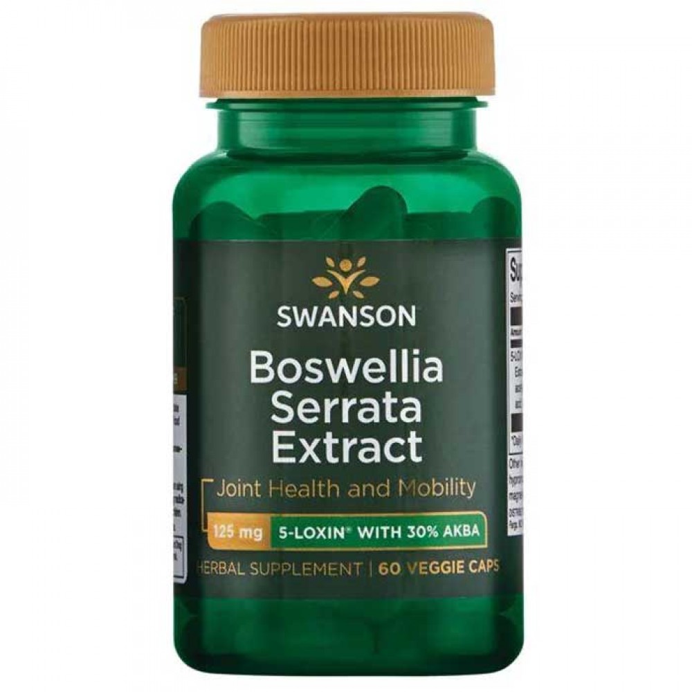 Boswellia Serrata Extract 125mg 60 vcaps - Swanson