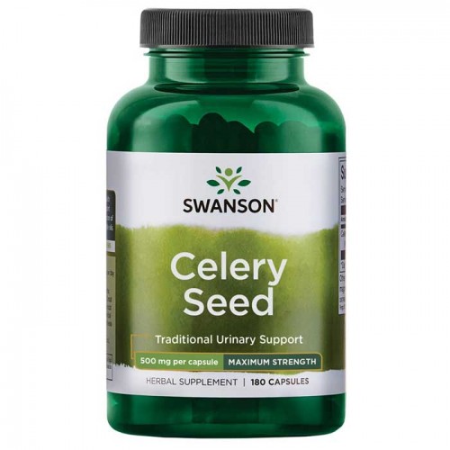 Celery Seed Maximum Strength 180 caps - Swanson Celery Seed Maximum Strength 180 caps - Swanson
