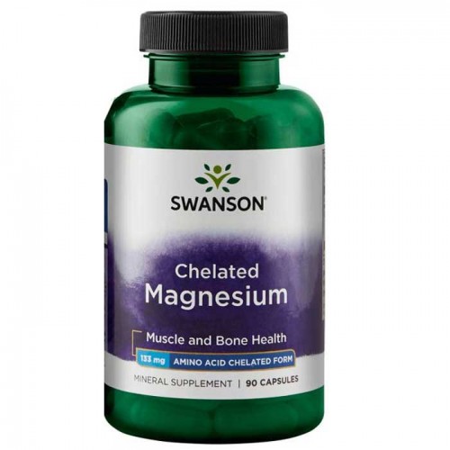 Albion Chelated Magnesium Glycinate 133mg 90 caps - Swanson Albion Chelated Magnesium Glycinate 133mg 90 caps - Swanson