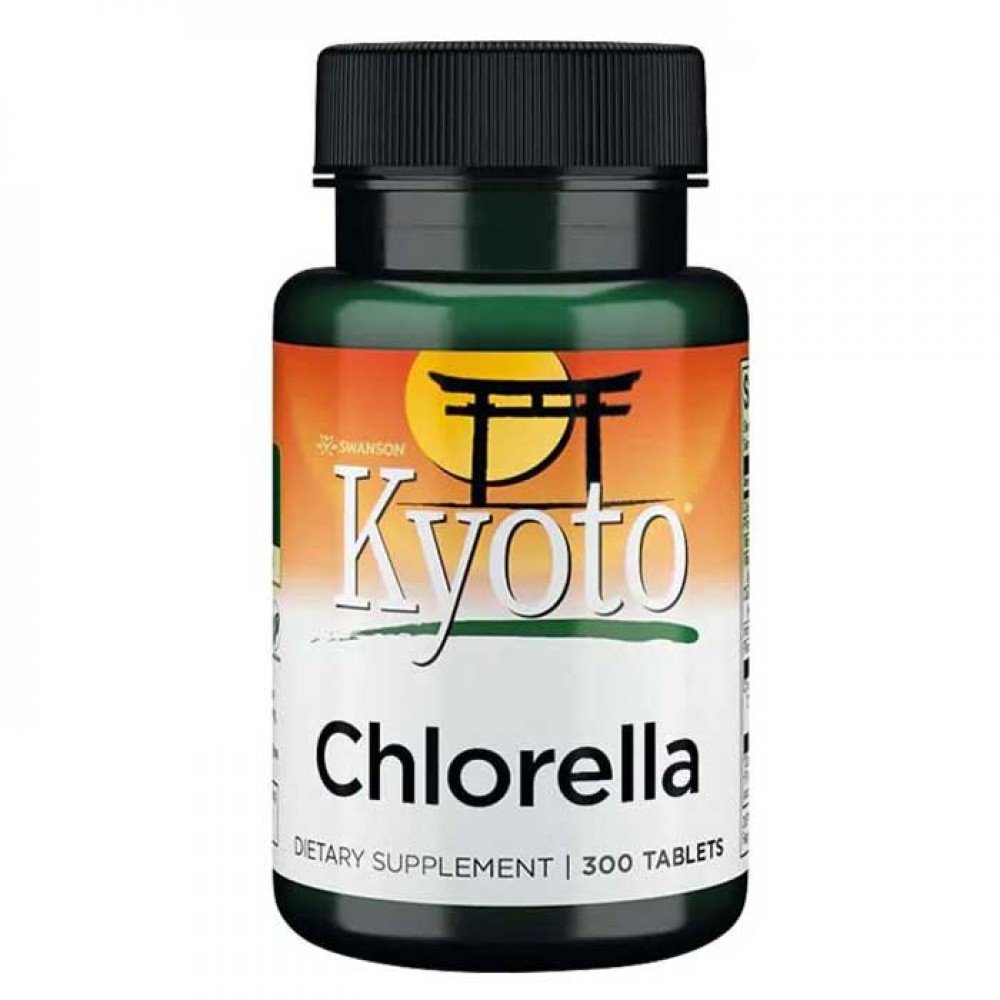 Chlorella 300 tablets - Swanson Kyoto