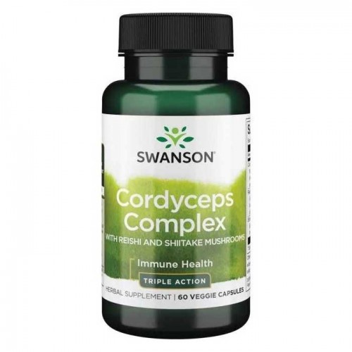 Cordyceps Complex with Reishi and Shiitake - 60 vcaps - Swanson