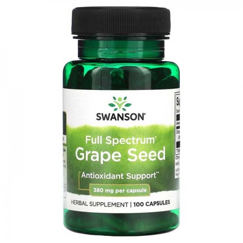Grape Seed 380mg 100 caps - Swanson