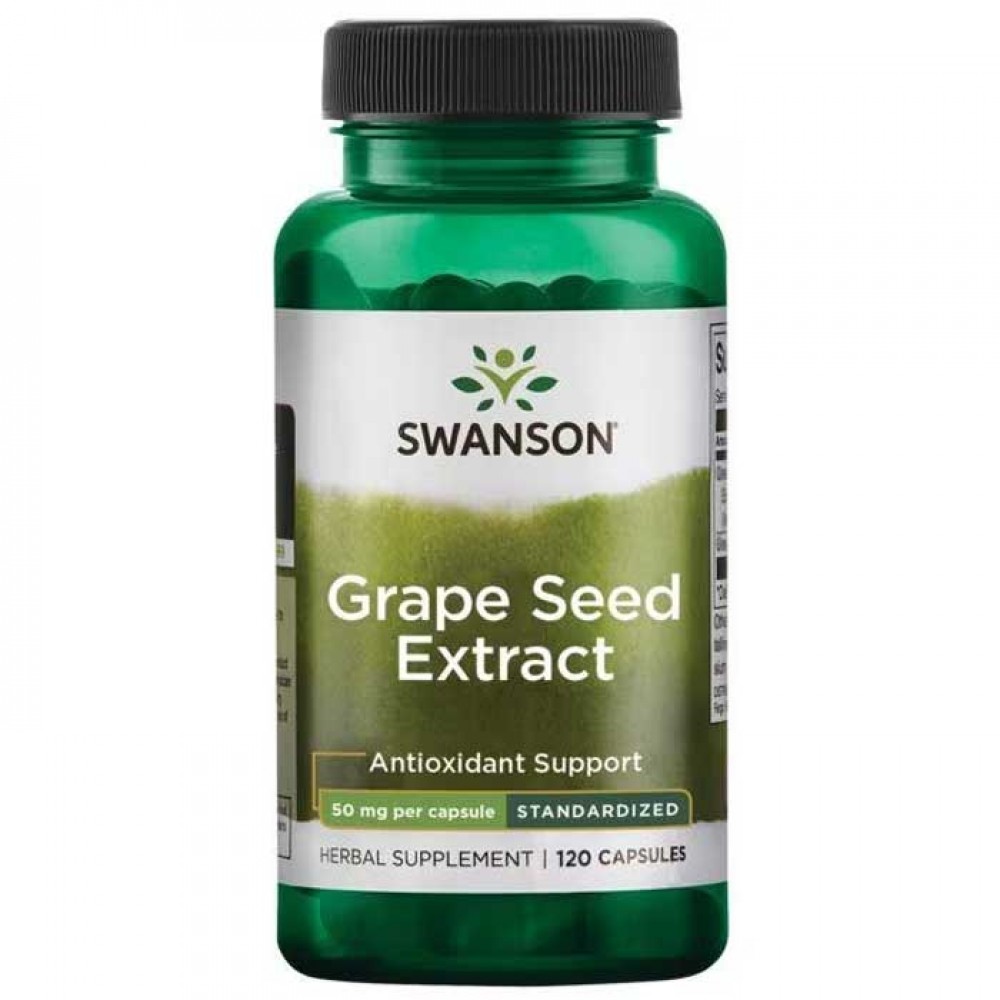 Grape Seed Extract 50mg 120 caps - Swanson
