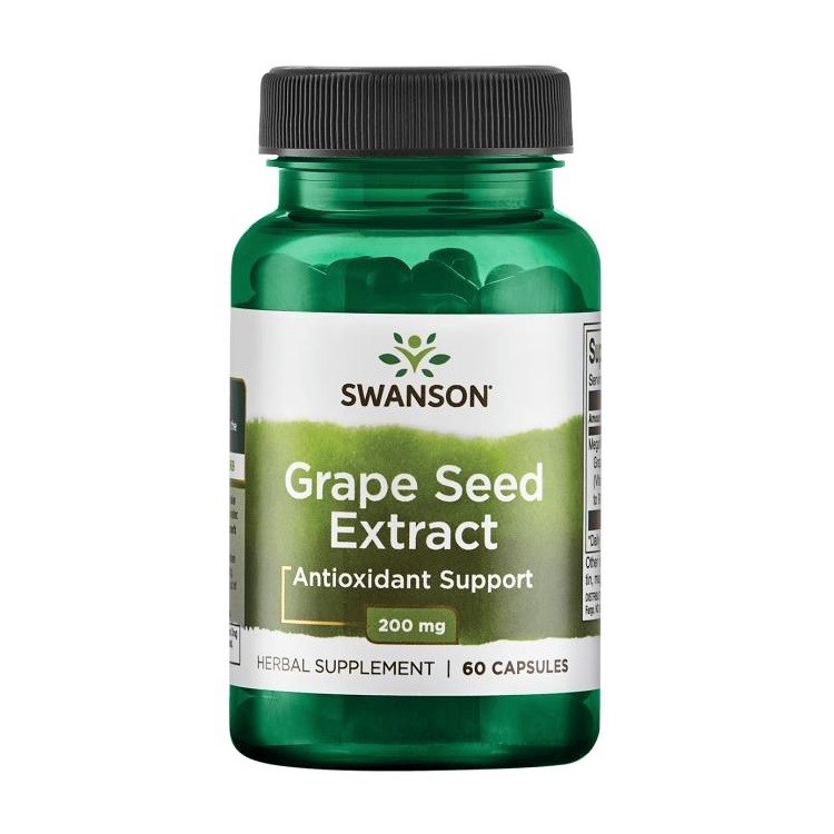 Grape Seed Extract 200mg 60 caps - Swanson
