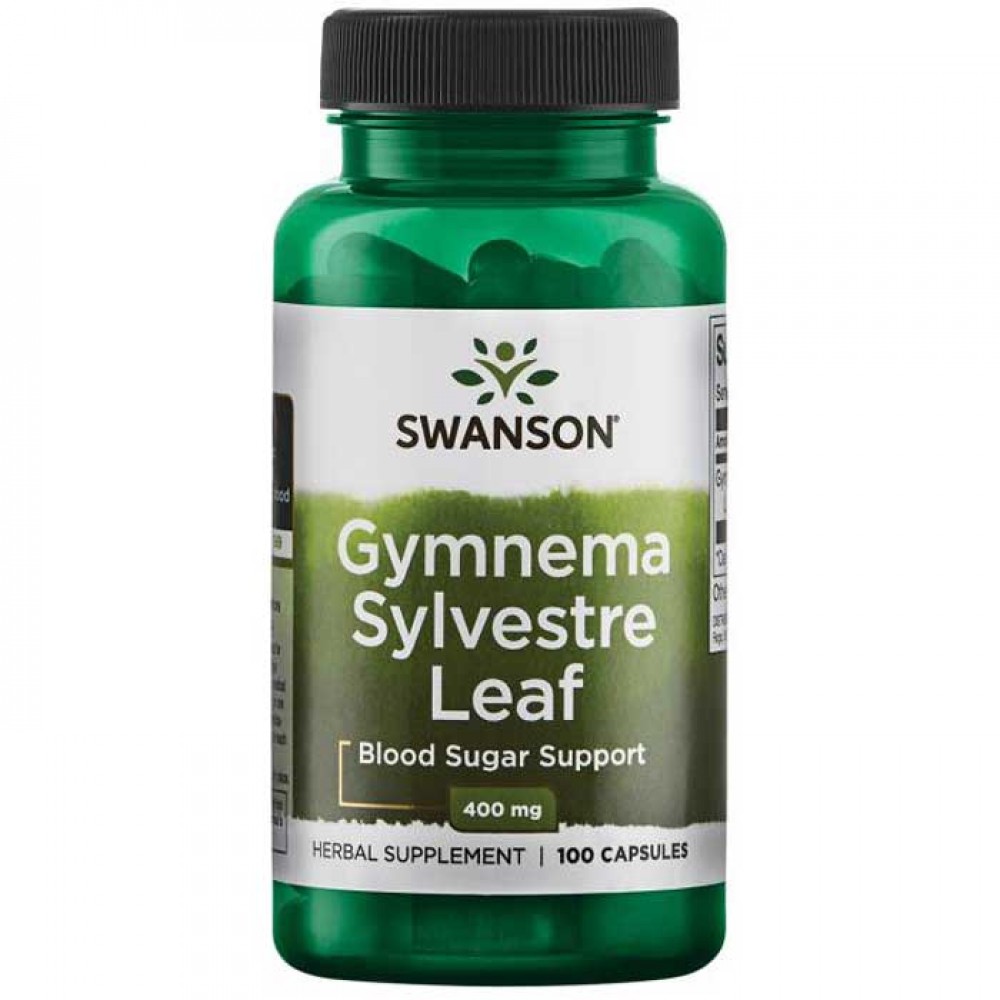 Gymnema Sylvestre Leaf 400mg 100 caps - Swanson
