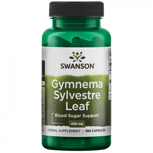Gymnema Sylvestre Leaf 400mg 100 caps - Swanson Gymnema Sylvestre Leaf 400mg 100 caps - Swanson