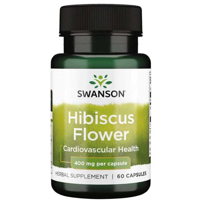 Hibiscus Flower 400mg 60caps Swanson