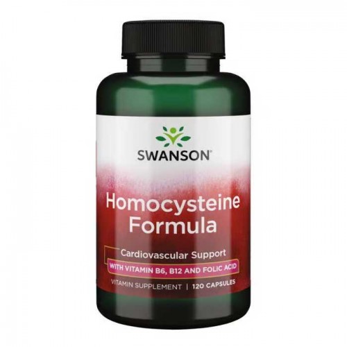 Homocysteine Formula 120 caps - Swanson Homocysteine Formula 120 caps - Swanson