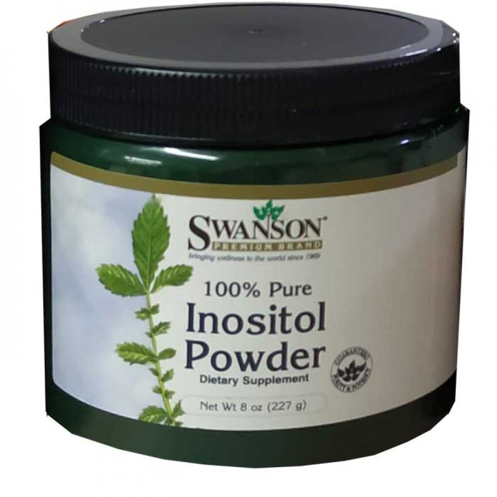 100% Pure Inositol Powder 227g - Swanson