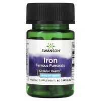 Iron Ferrous Fumarate 60 caps - Swanson 