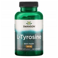 L-Tyrosine 500mg 100caps - Swanson
