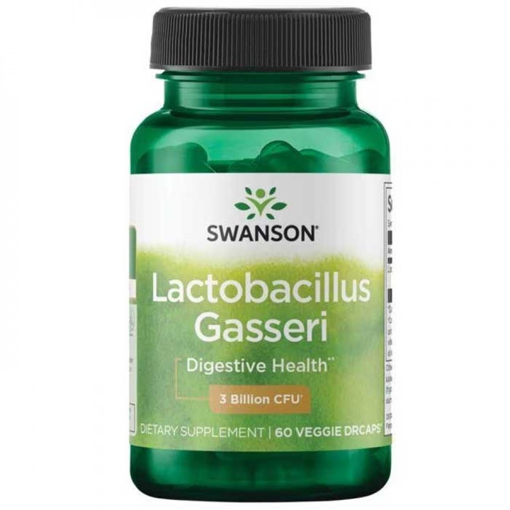 Lactobacillus Gasseri 3 Billion CFU 60 vcaps - Swanson Probiotics