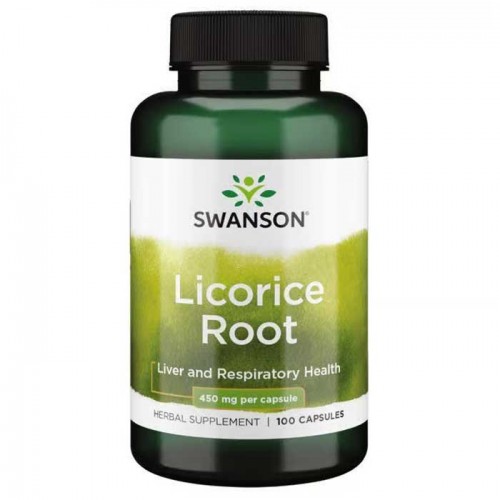 Licorice Root 450mg 100 caps- Swanson