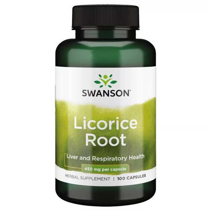 Licorice Root 450mg 100 caps- Swanson