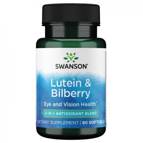Lutein & Bilberry 60 softgels - Swanson Lutein & Bilberry 60 softgels - Swanson
