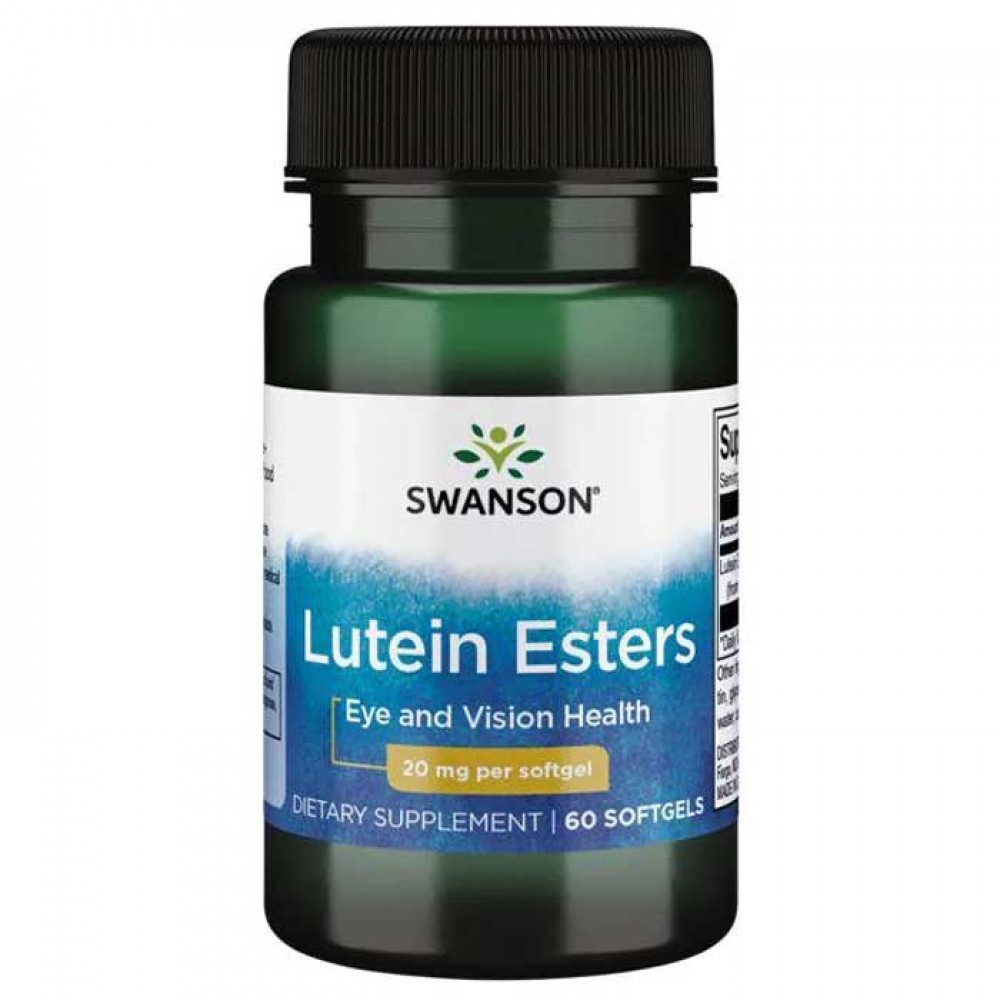 Lutein Esters 20mg 60 softgels - Swanson