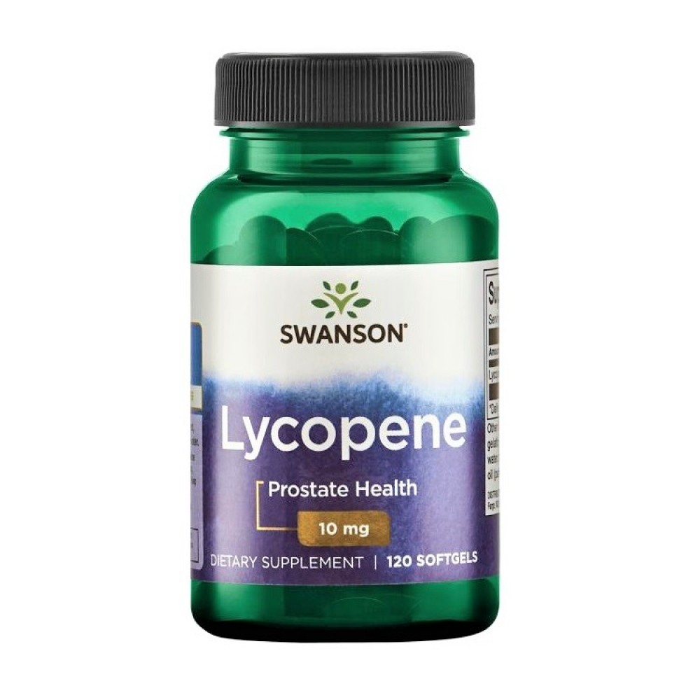 Lycopene 10mg 120 Sgels - Swanson
