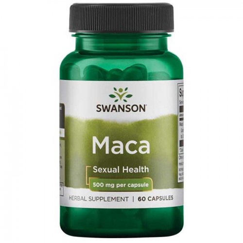 Maca Extract 500mg 60 caps - Swanson Maca Extract 500mg 60 caps - Swanson