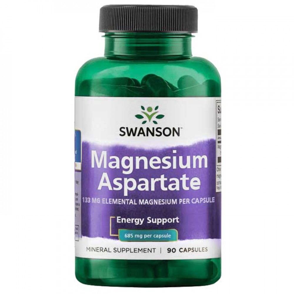 Magnesium Aspartate 133mg 90 caps - Swanson