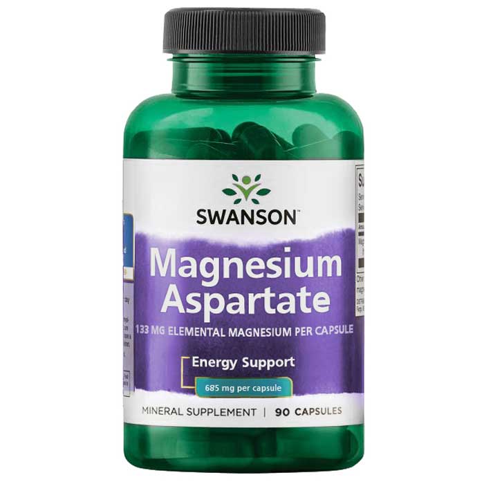 Magnesium Aspartate 133mg 90 caps - Swanson