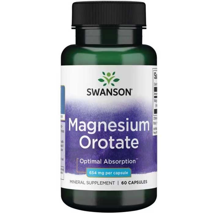 Magnesium Orotate 60 caps - Swanson