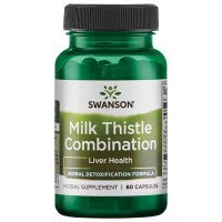 Milk Thistle Combination - 60 caps - Swanson / Συκώτι - Ηπατοπροστασία