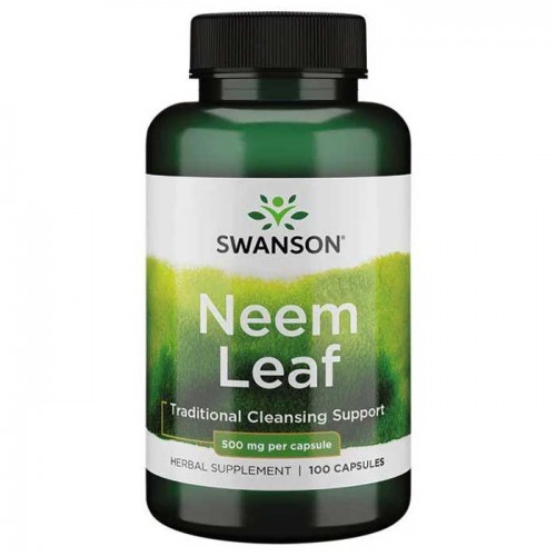Neem Leaf 500mg 100 caps - Swanson