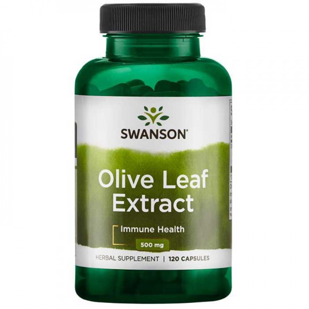 Olive Leaf Extract 500mg 120 caps - Swanson