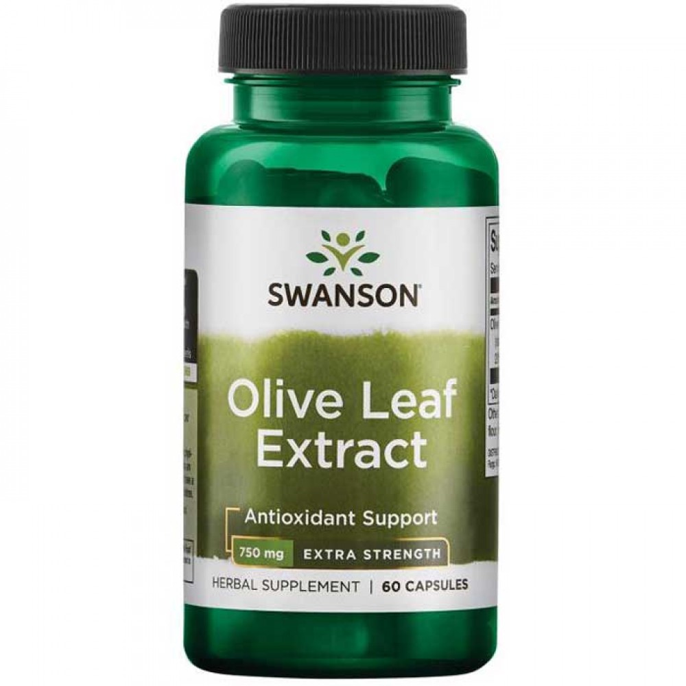 Olive Leaf Extract 750mg 60 caps - Swanson