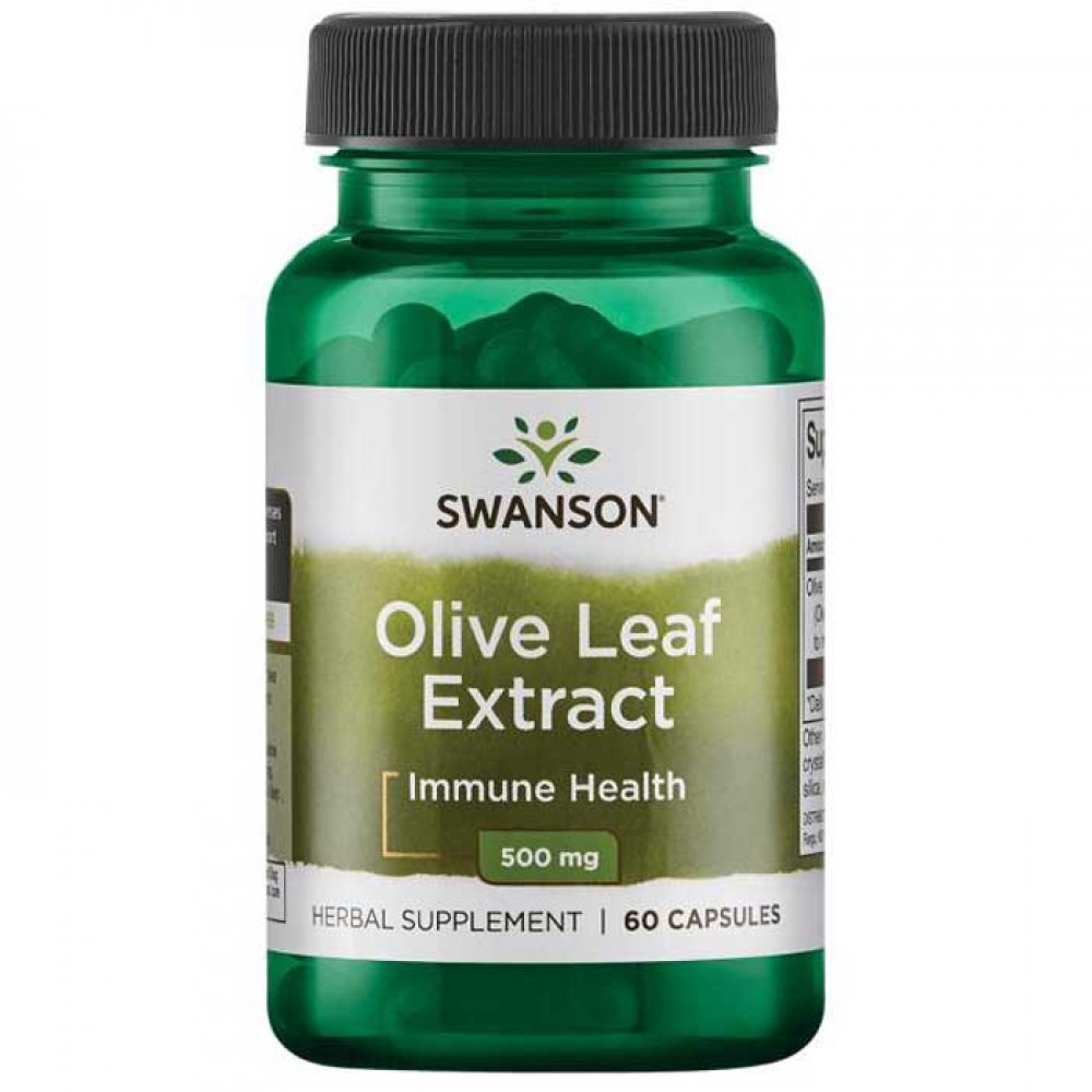 Olive Leaf Extract 500mg 60 caps - Swanson
