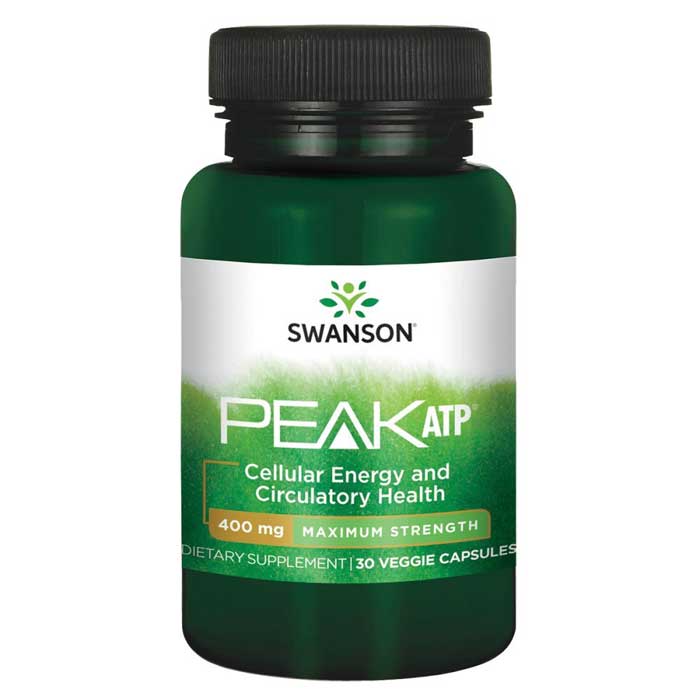 Peak ATP 400mg - 30 vcaps - Swanson