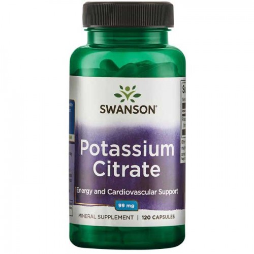 Potassium Citrate 99mg 120 caps - Swanson