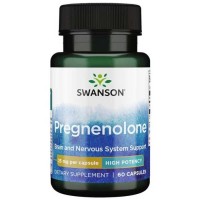 Pregnenolone 25mg 60 caps - Swanson