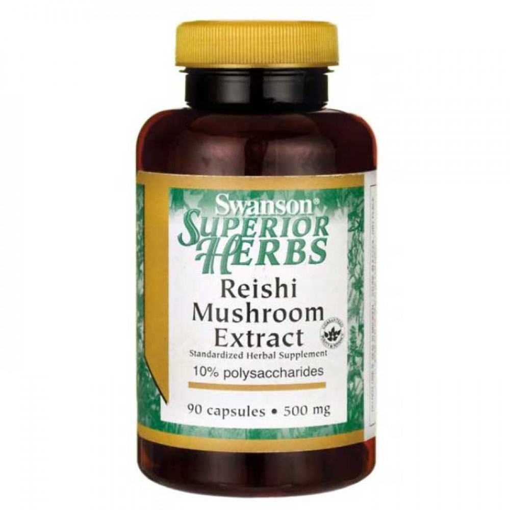 Reishi Mushroom Extract 500 mg 90 Caps - Swanson