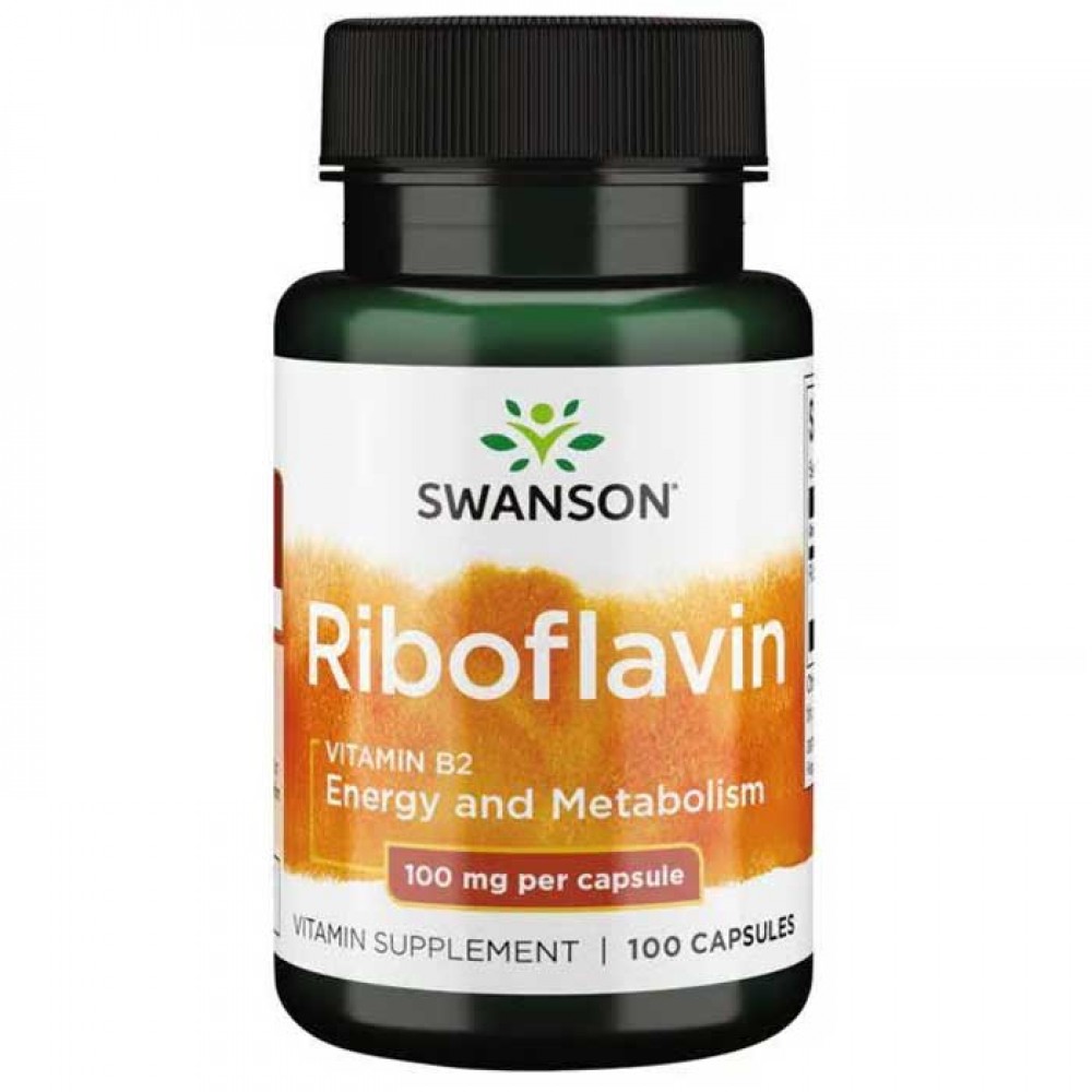 Riboflavin Vitamin B-2 100 caps - Swanson