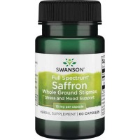 Saffron 15mg 60 caps - Swanson