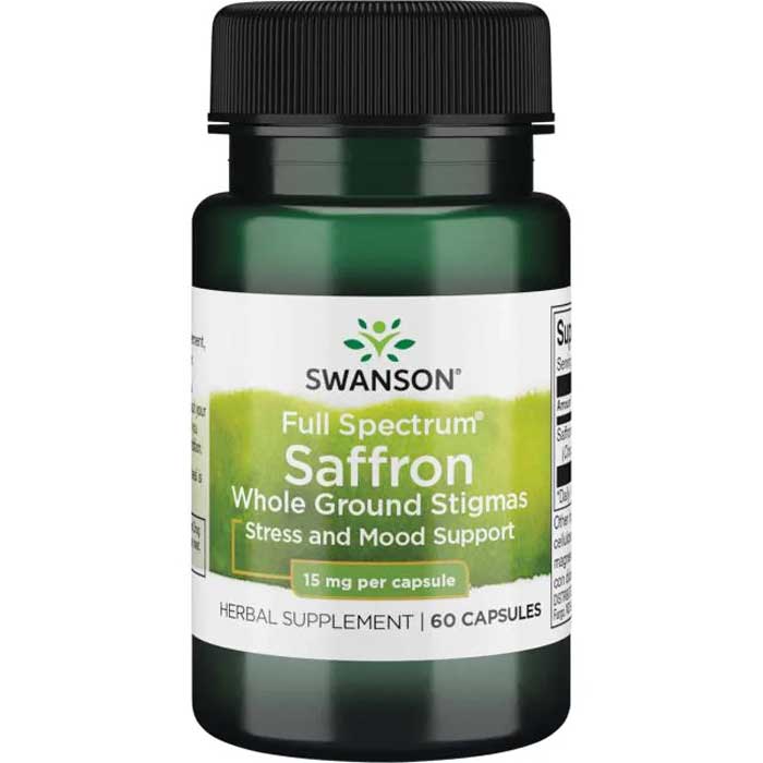 Saffron 15mg 60 caps - Swanson