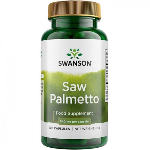 Saw Palmetto 540mg 100 caps - Swanson Saw Palmetto 540mg 100 caps - Swanson