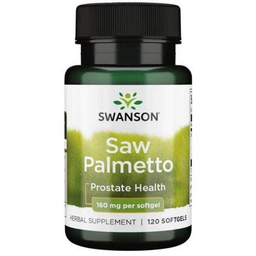 Saw Palmetto 160mg 120 softgels - Swanson
