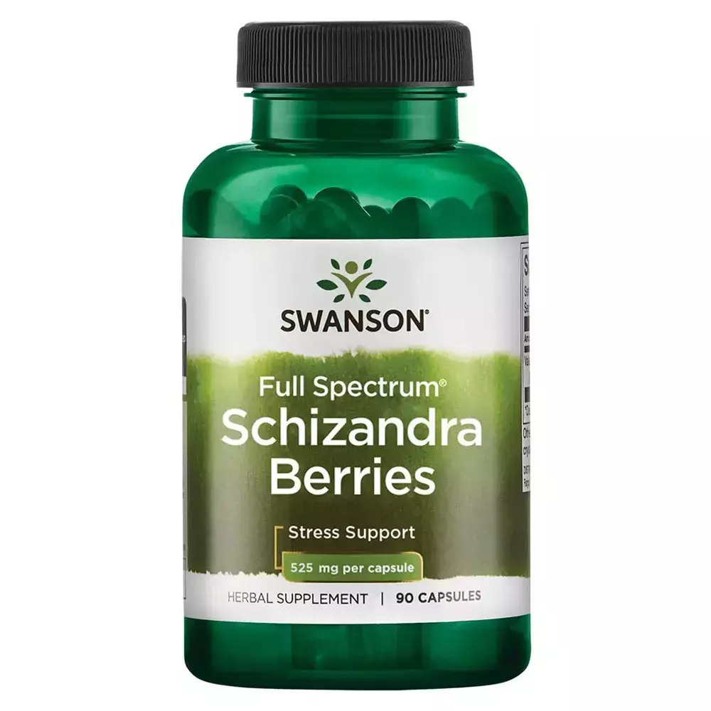 Schizandra Berries 525mg 90 caps - Swanson