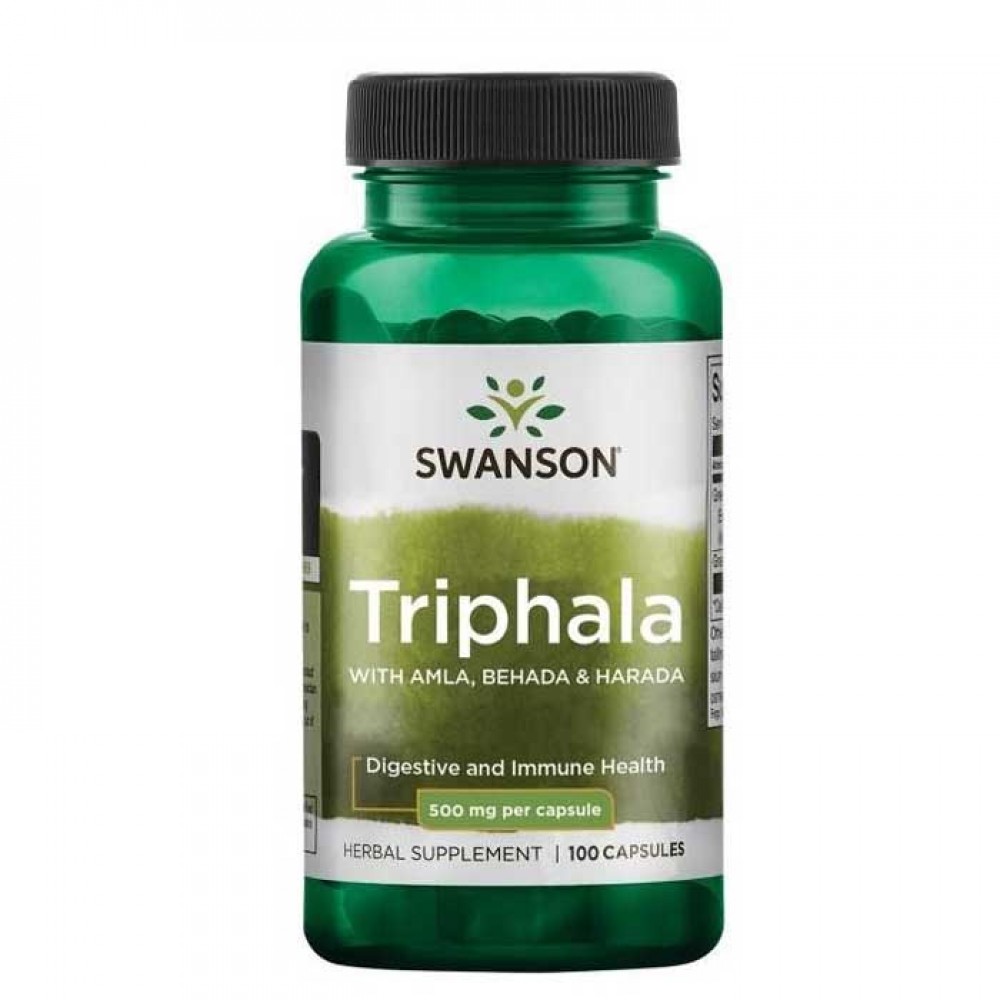 Triphala 500mg 100caps - Swanson