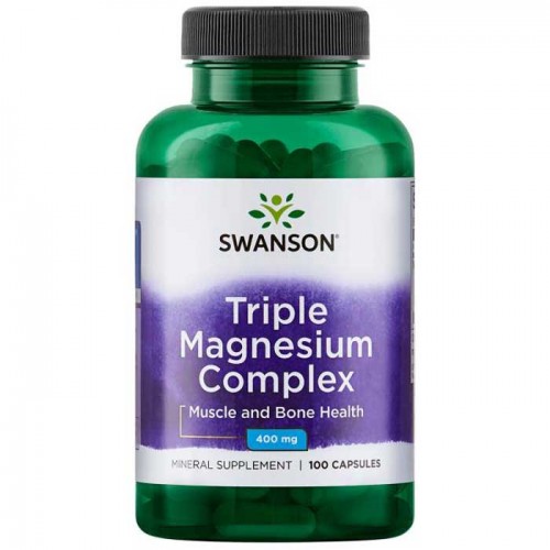 Triple Magnesium Complex 100 caps - Swanson Triple Magnesium Complex 100 caps - Swanson