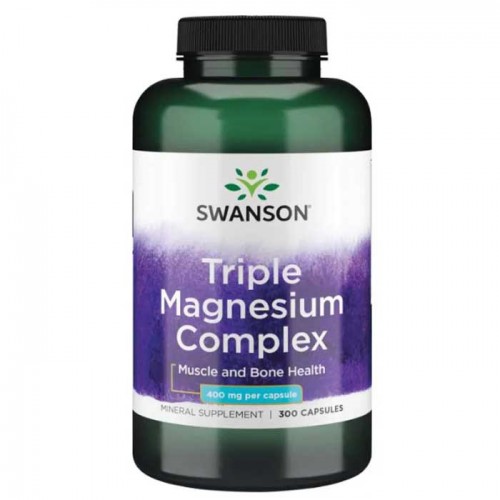 Triple Magnesium Complex 300 caps - Swanson Triple Magnesium Complex 300 caps - Swanson