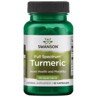 Turmeric 720mg 30 caps - Swanson 