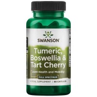 Turmeric, Boswellia & Tart Cherry 60 caps - Swanson